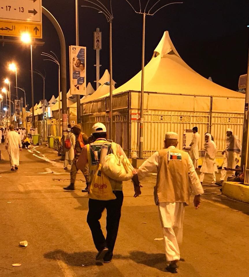 Volunteers group photo